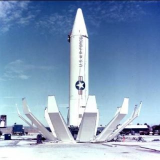The nuclear-armed Jupiter intermediate-range ballistic missile