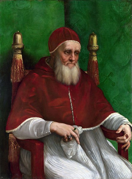 Pope Julius II's portrait