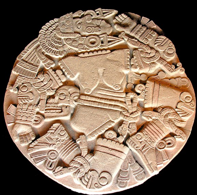 Coyolxauhqui and Huitzilopochtli