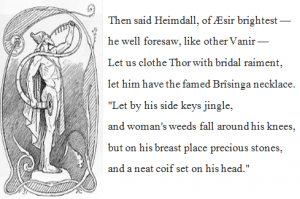 The Myth of Heimdall, the Norse god who stood guard at the entrance to ...