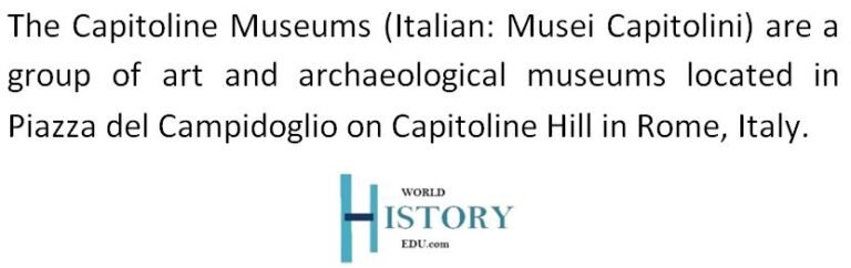 The Capitoline Museums - World History Edu