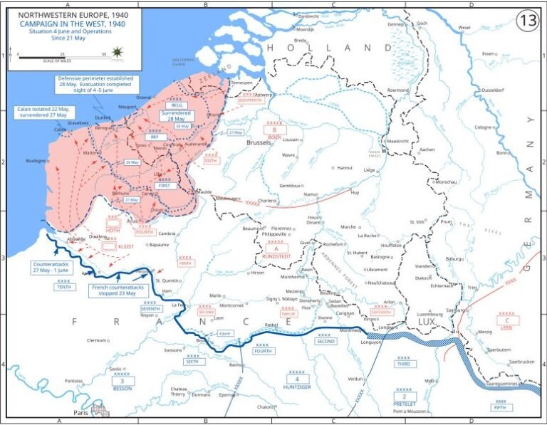 Battle of Dunkirk in 1940 - World History Edu